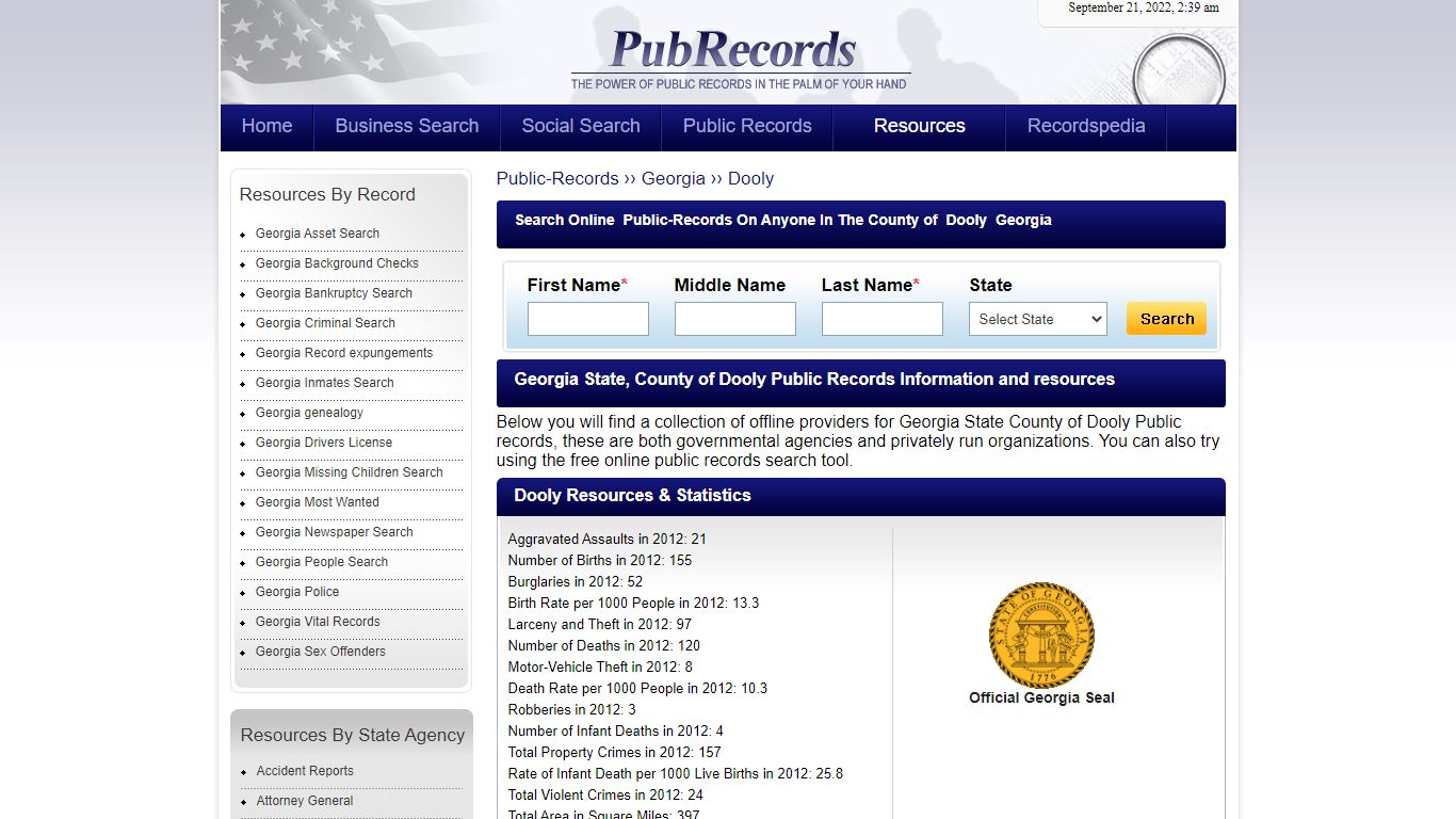 Dooly County, Georgia Public Records